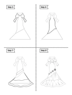 Free How to Draw Dresses - 2