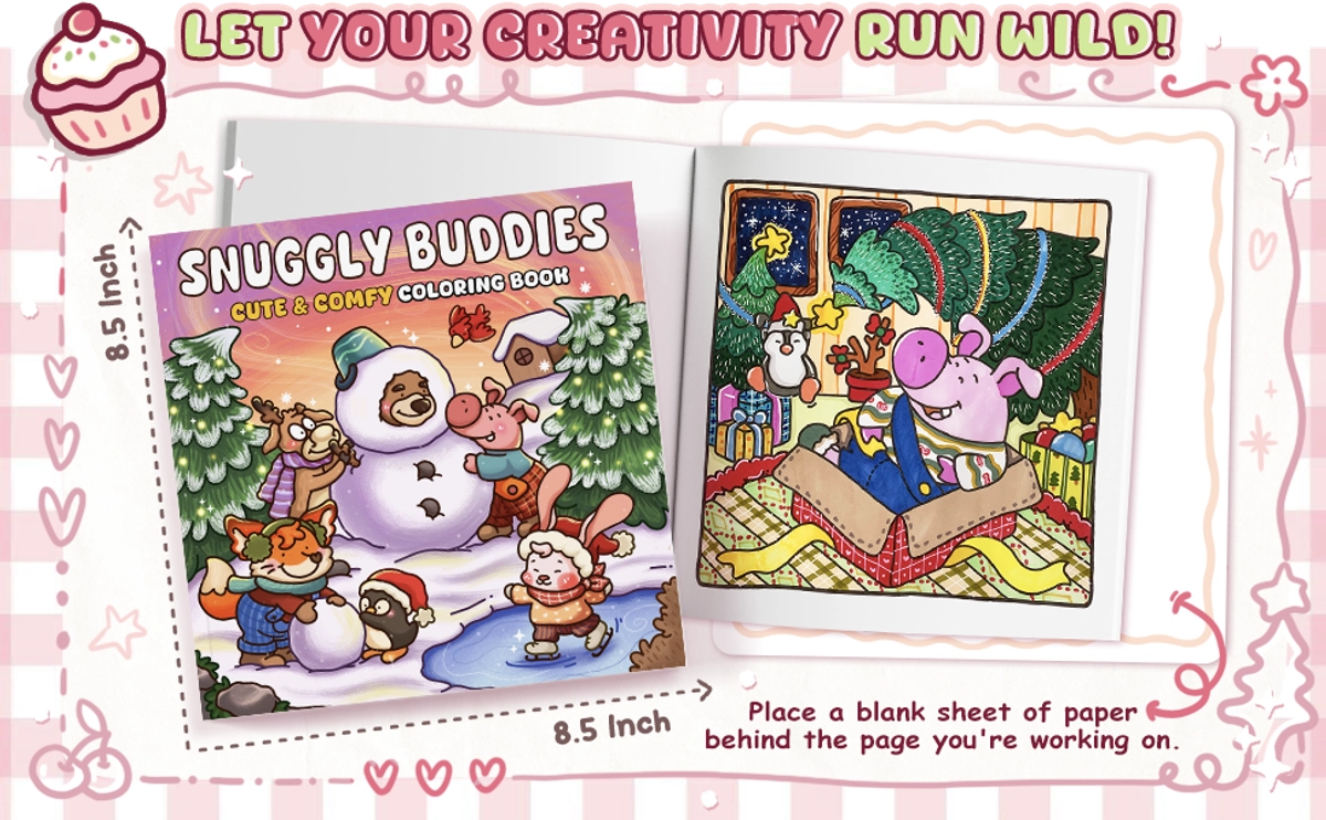 Snuggly Buddies Coloring Book - content plus - 2