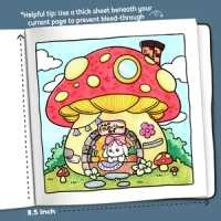 Thumbnail Cozy Spaces Coloring Book - 3