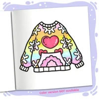 Thumbnail Fashion Vibes Coloring Book - 4