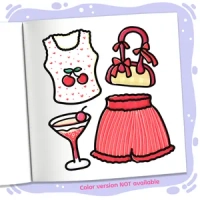 Thumbnail Fashion Vibes Coloring Book - 6