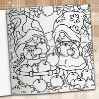 Thumbnail Enchanted Gnomes Coloring Book - 6