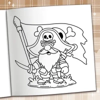 Thumbnail Enchanted Gnomes Coloring Book - 7