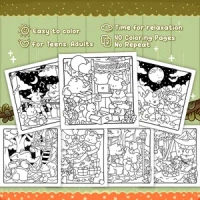 Thumbnail Comfy Buddies Coloring Book - 2