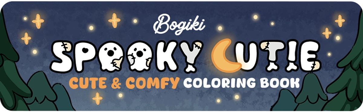 Spooky Cutie Coloring Book - content plus - 0