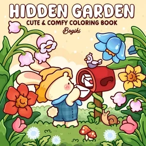 Hidden Garden Coloring Book