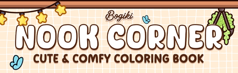 Nook Corner Coloring Book - content plus - 0