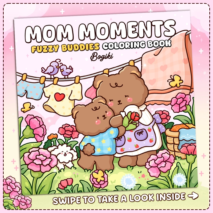 Mom Moments Coloring Book - 1