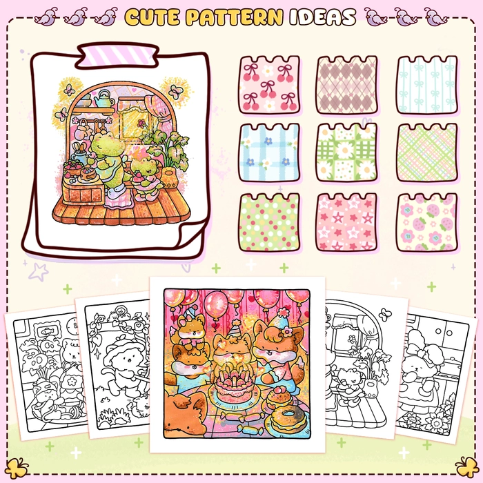 Mom Moments Coloring Book - 9