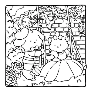 Free Romantic Vibes Coloring Book - 1