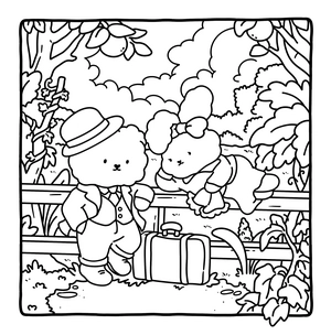 Free Romantic Vibes Coloring Book - 2