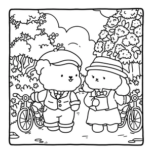 Free Romantic Vibes Coloring Book - 7