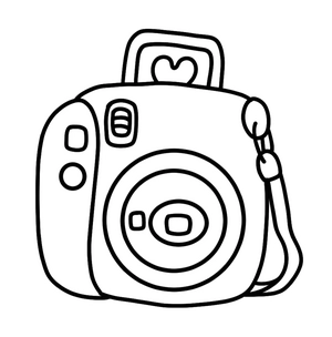 Free Cute & Groovy Coloring Book - 1