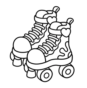 Free Cute & Groovy Coloring Book - 2