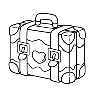 Free Cute & Groovy Coloring Book - 5