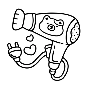 Free Cute & Groovy Coloring Book - 7