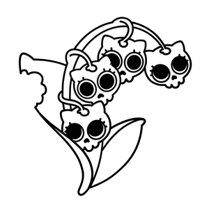 Free Spooky Things Coloring Book - 5
