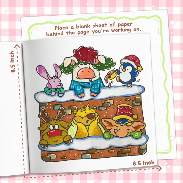 Snuggly Buddies Coloring Book - 3