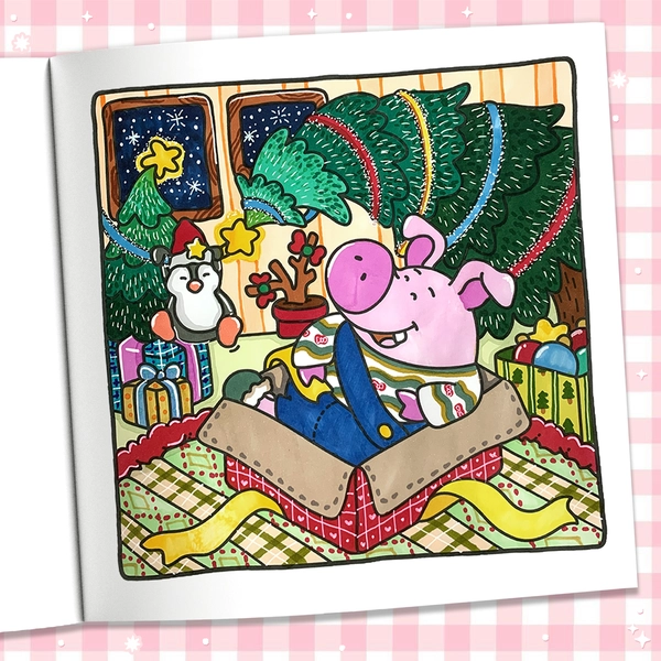 Snuggly Buddies Coloring Book - 5