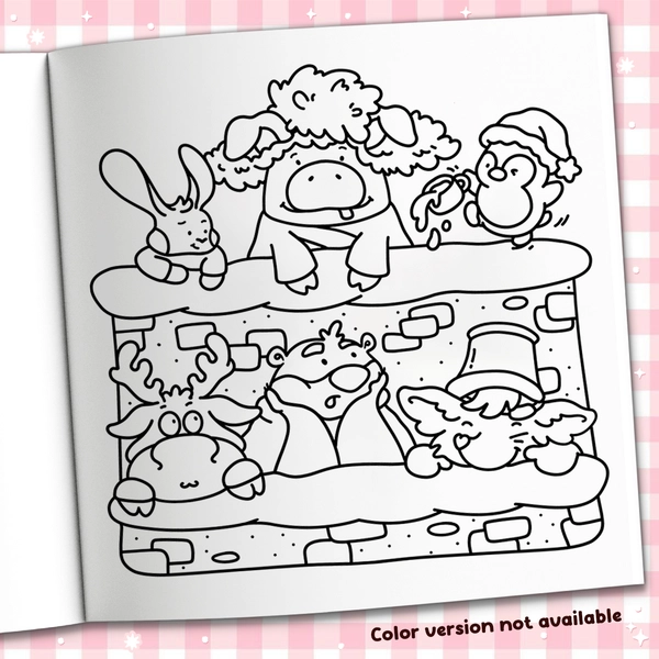Snuggly Buddies Coloring Book - 6