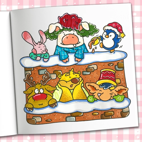 Snuggly Buddies Coloring Book - 7