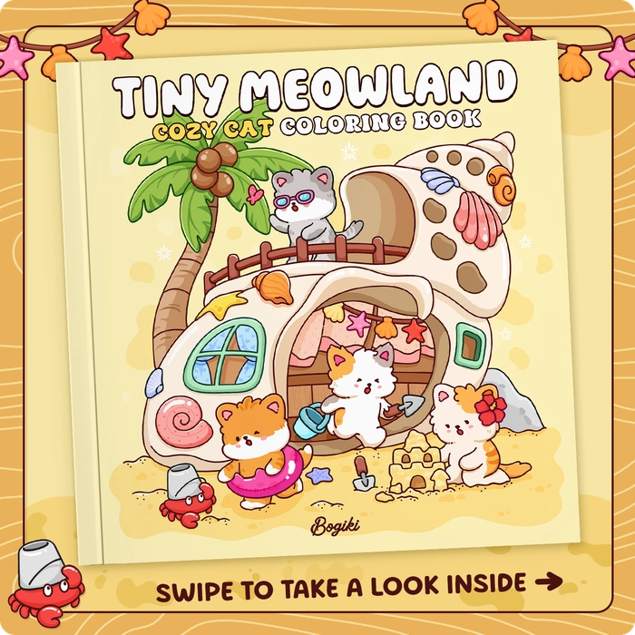 Klein Meowland Kleurboek - 1