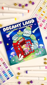 Thumbnail Dreamy Land Coloring Book - 3