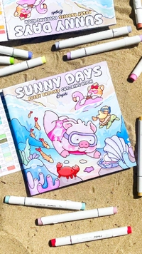 Thumbnail Sunny Days Coloring Book - 3