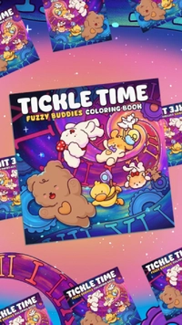 Thumbnail Tickle Time Coloring Book - 3
