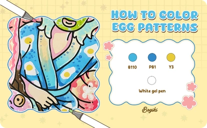 How to Color Egg Patterns with Bogiki - Let Your Creativity Hatch