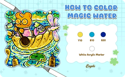 How to Color Magic Water and Let Your Imagination Ripple | Bogiki