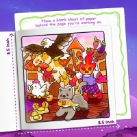 Thumbnail Meowgic Land Coloring Book - 4