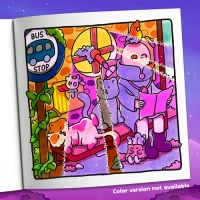 Thumbnail Meowgic Land Coloring Book - 6