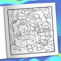 Thumbnail Fuzzy Magic Coloring Book - 7