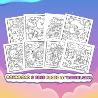 Thumbnail Fuzzy Magic Coloring Book - 9