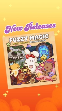 Thumbnail Fuzzy Magic Coloring Book - 3