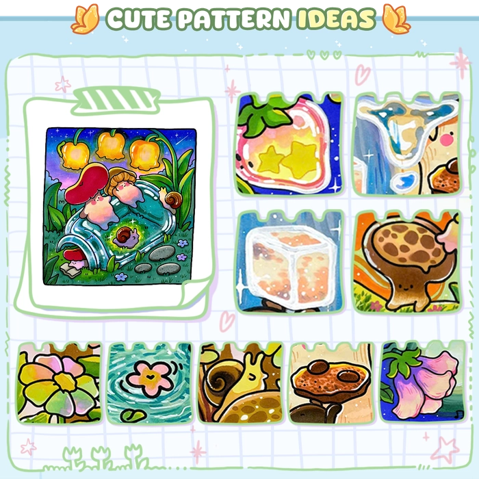 Mushroom Bliss Coloring Book - 9