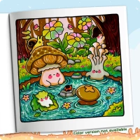 Thumbnail Mushroom Bliss Coloring Book - 5