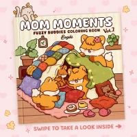 Thumbnail Mom Moments Vol.2 Coloring Book - 1
