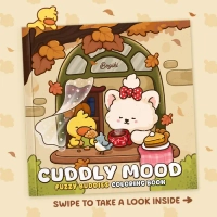 Thumbnail Cuddly Mood Coloring Book - 1