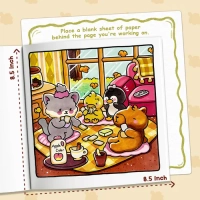 Thumbnail Cuddly Mood Coloring Book - 3