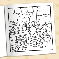 Thumbnail Cuddly Mood Coloring Book - 4