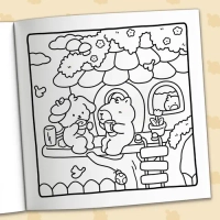 Thumbnail Cuddly Mood Coloring Book - 6