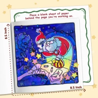 Thumbnail Fuzzy Holiday Coloring Book - 3