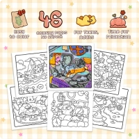 Thumbnail Fluffy Quilt Coloring Book - 2