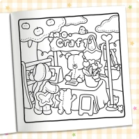 Thumbnail Fluffy Quilt Coloring Book - 4