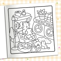 Thumbnail Fluffy Quilt Coloring Book - 6