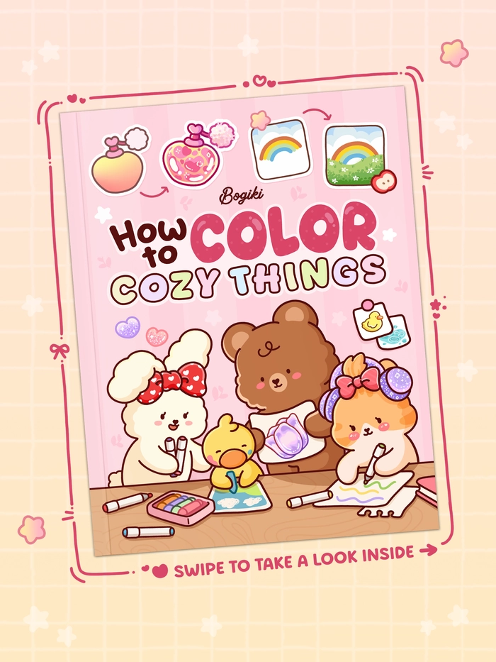 How To Color Cozy Things - 1