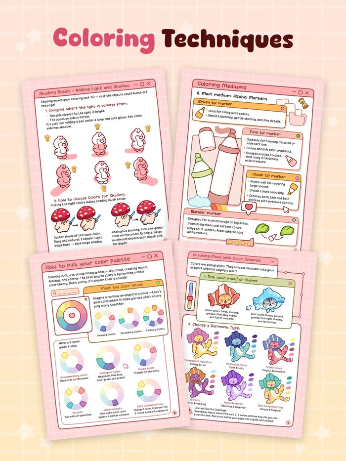 How To Color Cozy Things - 5