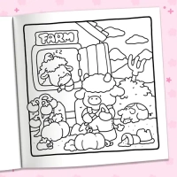 Thumbnail Fuzzy Workies Coloring Book - 4